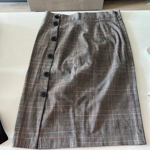 H&M Midi Skirt Patterned